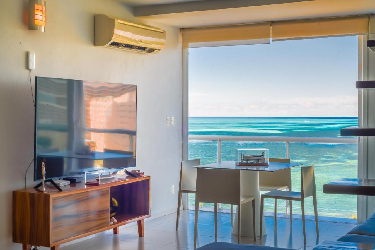New Beachfront Luxury Apartments Cancún Exteriör bild
