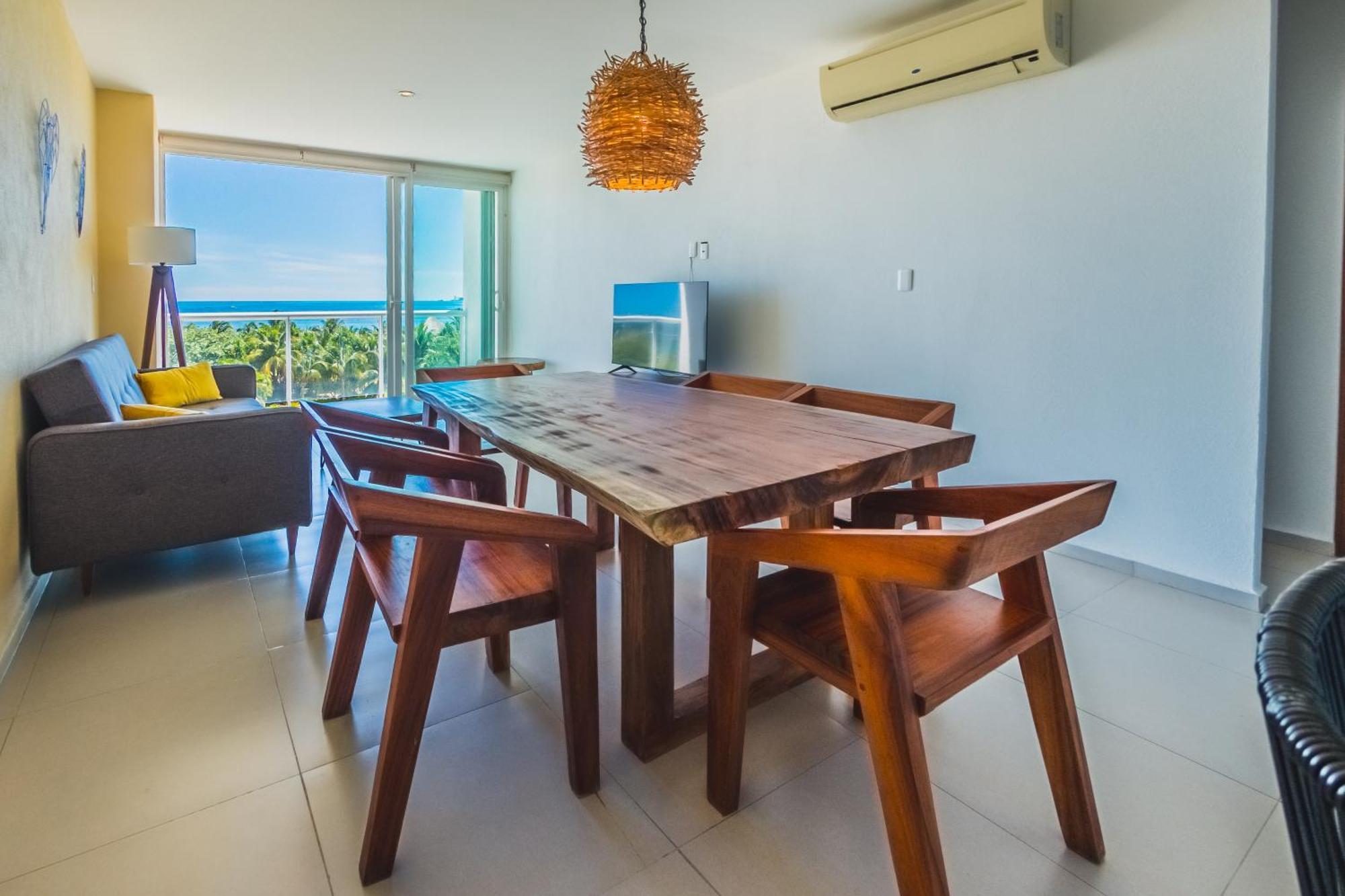 New Beachfront Luxury Apartments Cancún Exteriör bild