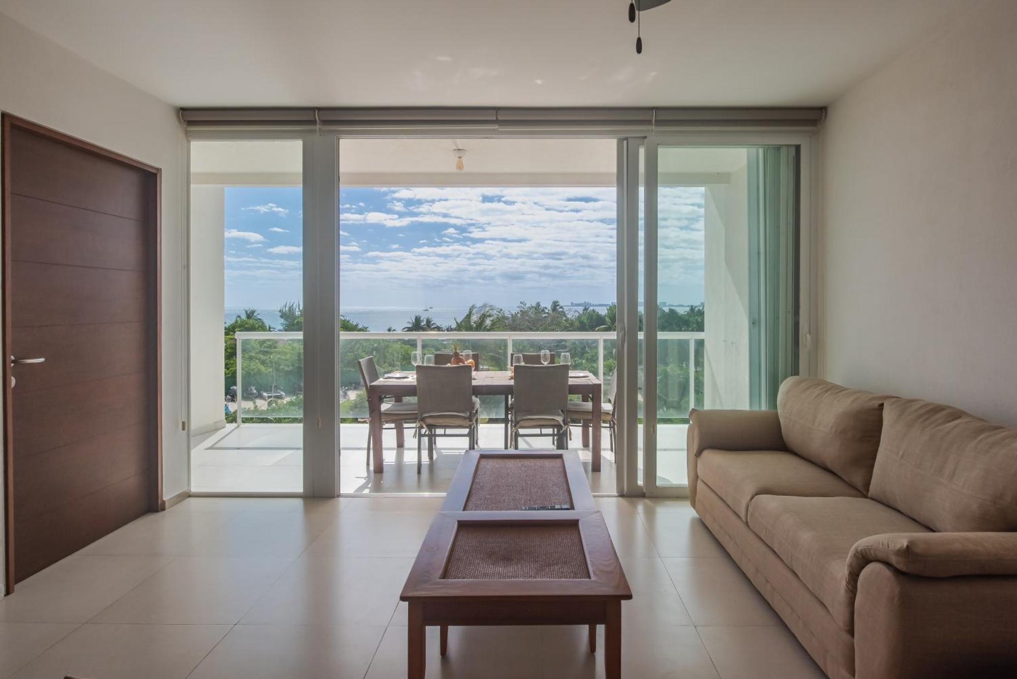 New Beachfront Luxury Apartments Cancún Exteriör bild